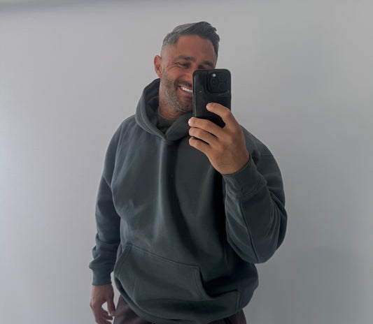 Premium Cotton Blend Solid Hoodie Sweater